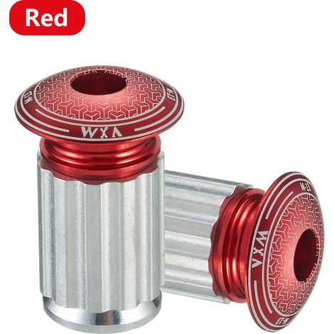 La voiture rouge qui circulait sur l'autoroute a dilaté et provoqué un embouteillage. Bouchon de guidon VXM à verrouillage par expansion (Accessoires pour guidon droit de vélo en alliage d'aluminium c (1/5)