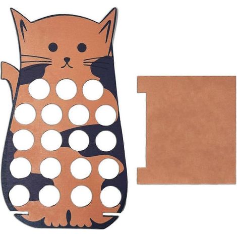 Porte-dosettes de café, organisateur de comptoir peu encombrant pour le bureau, idéal pour les amateurs de café et de chats, durable et élégant (1/5)