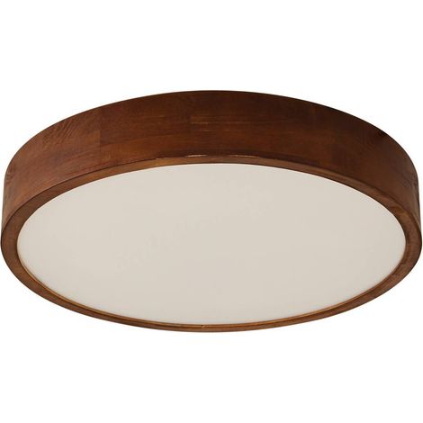 Deckenlampe "Tanju" aus Holz für Wohnzimmer & Esszimmer von Lindby (1/5)