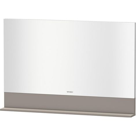 Specchio Duravit VERO con mensola 800xbis 400x142mm basalto opaco