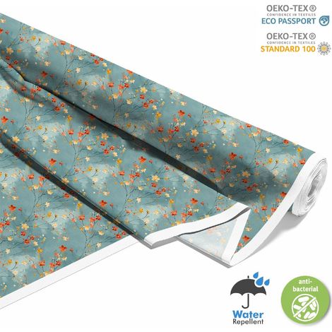 Outdoor dekostoffe oxford - Motiv Blumen I DX5467 (1/5)