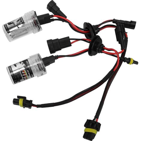6000K 35W HID-Scheinwerferlampe, Hochleistungs-9006-Sockel, weiße Farbe für 12V-Fahrzeuge