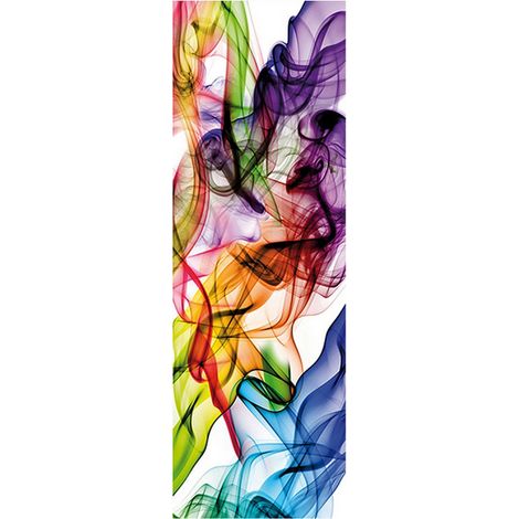 Poster Thème fumée colorée - 90 x 270 cm (1/3)