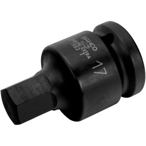 VASO IMPACTO CON PUNTA HEX.3/4" 24MM - BAHCO