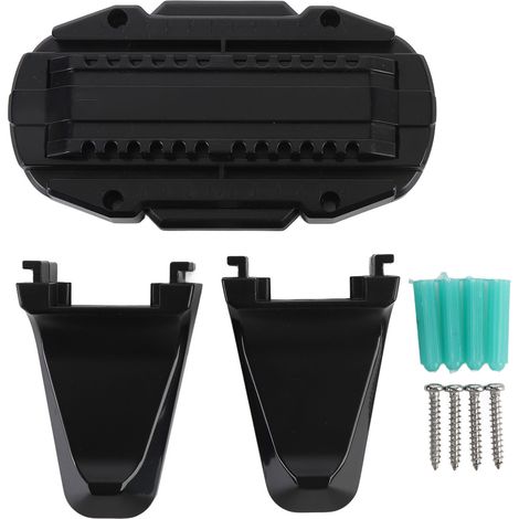 Support mural pour vélo en plastique, réglable, vertical, supportant jusqu'à 30 kg (66 lb), pour garage ou maison. (1/5)