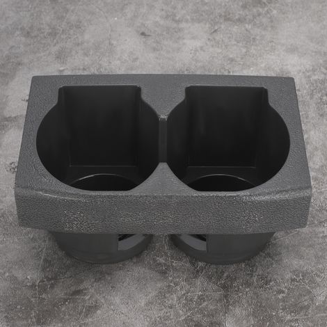 Porte-gobelets double pour console centrale, compatible avec Nissan Patrol GU Y61 (1997-2005), gris (1/4)