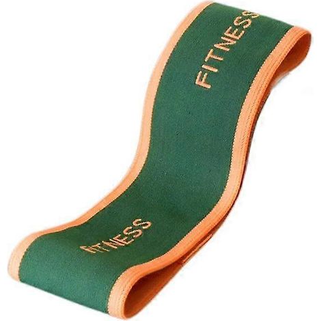 Widerstandsband für Beine und Gesäß, rutschfest und rollbar, elastisch für Gesäßmuskeltraining und Kniebeugen (Van Gogh Green 120 lbs M) (1/2)