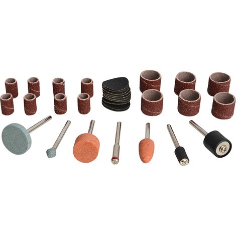 BlueSpot Tools 31-Piece Rotary Tool Sanding and Grinding Accessory Kit (Model B/S19019) (1/5)
