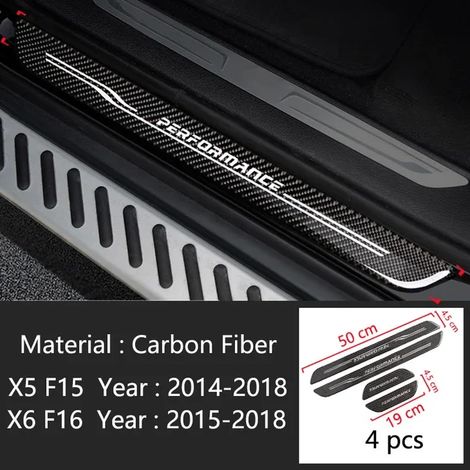 (F15 F16) Accessoires : Pédale d'accueil de porte,seuil de porte,baguettes de finition pour BMW Série 1,3,4,5,3GT,X1,X3,X4,X5,X6,F20,F30,F10,F25,F16,F15 (1/3)