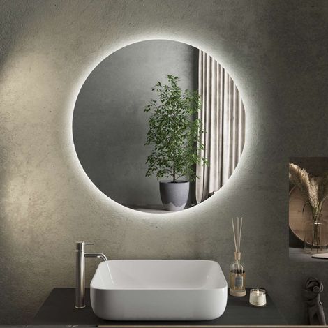 Specchiera rotonda 80 cm - Orb (1/2)