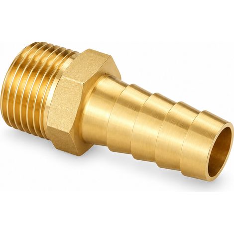 Racor Macho 1/2" Para Manguera 17 mm Ref 541569