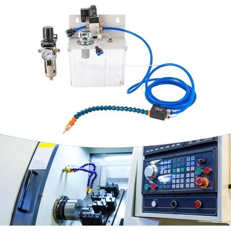 Pompe de pulvérisation pour machine à micro - brouillard auto - amorçante sans prise, système de pulvérisation lubrifiant pour machine de forage de Tour CNC 220V
