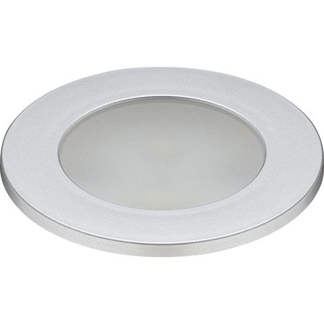 Foco empotrable de techo IBIZA LED SMD 3,20 W 290 lm 3000 K CRI80 IP44 110° Cromo mate (1/3)