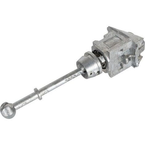 1 Cylindre de serrure porte avant, 2 clés, côté conducteur, pour Peugeot 308 I 07-14, compatible Citroën C3 II (1/2)