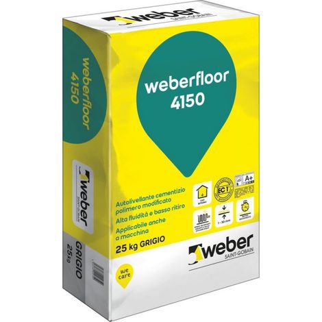 Weberfloor 4150 autolivellante sacco kg 25
