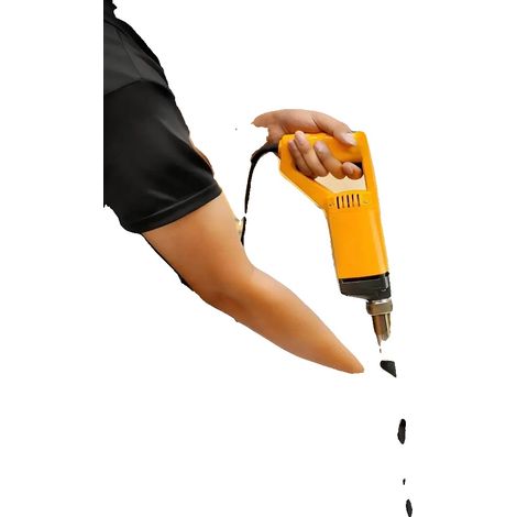 Vibrateur à béton, 1300W de puissance, 220V d'entrée, 2m de longueur, 4300RPM de vitesse, matériau en nylon durable (1/5)