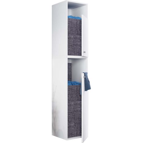 Meuble de blanchisserie Dreso XXL 2f 184x35x39 - VCM (1/4)