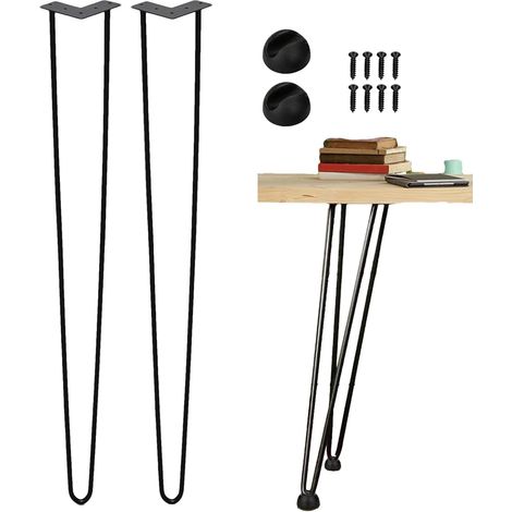 de meubles en m tal pieds de meubles noirs Pied de support (1/5)