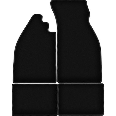 Tapis de sol basiques en velours noir pour : Volkswagen Beetle 0 (1938-2003)