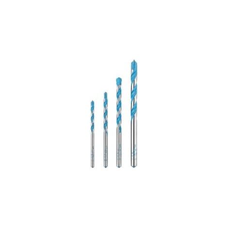 Bosch Professional 260925C100 Set de 4 Multi-Purpose Drill Bit Accessory de Hammer Drill de (1/5)