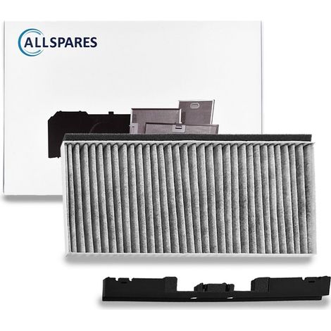 Filtro de carbón AllSpares CleanAir para campanas extractoras compatible con Bosch 11049702 / 11026771 / DHZ5346, Siemens LZ53451 y Neff Z5102X1 (320x202x41mm)