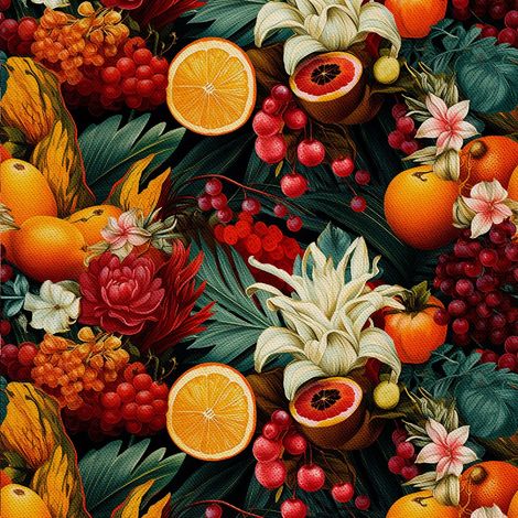 Tela decorativa para exteriores Oxford - Motivo frutal DX6516 (1/5)