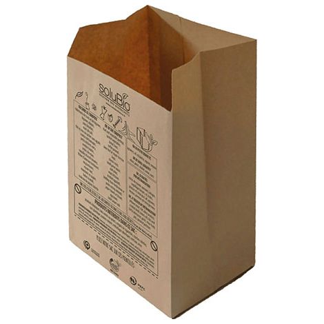 Lot de 300 sacs krafts compostables pour seau à compost 10 litres - C060003