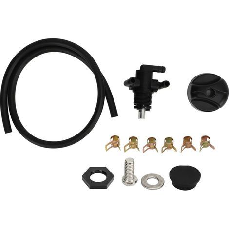 Commutateur de vanne d'arrêt de carburant de réservoir Petcock à 3 voies avec conduite de carburant pour Polaris ATV Sportsman 335 325 330 400 500 600 700 (1/5)