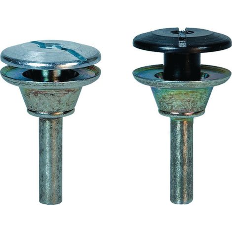 Spannschaft MN-AC per dischi a spazzola radiali con albero diametro 6 mm