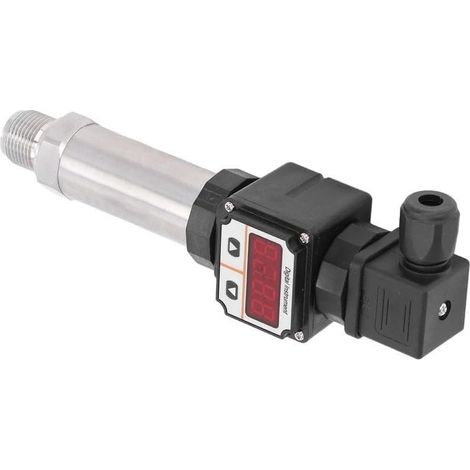 Capteur de pression numérique 0–4 MPa, signal 4–20 mA transducteur en acier inoxydable pour équipement de laboratoire de surveillance de l'eau, de l'huile, du gaz (1/5)