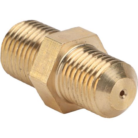 Adaptateur d'alimentation en Huile, Laiton de Restriction d'Huile de la Prévention des Fuites d'Huile AN4 pour des Accessoires de Voiture.