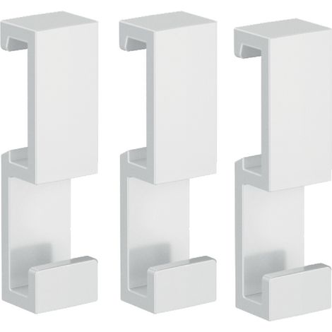 emco loft Haken, aufsteckbar, 3er Set, weiß, 057513900 (1/3)