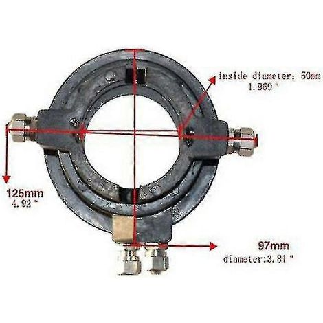 1x Válvula de acoplamiento rotativo neumático Cilindro de máquina cambiadora de neumáticos Distribuidor de aire Pieza de reparación de neumáticos Edición 0618