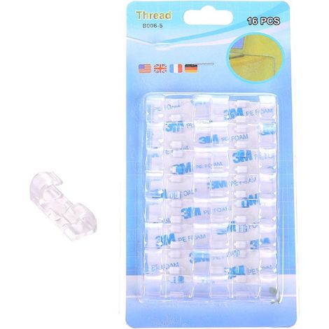 Fascette autoadesive per cavi, organizer, portacavi, bianche - AquaForge (1/5)