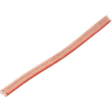 Câble fil Plat multipolaire section 2x0,75 mmq Transparent