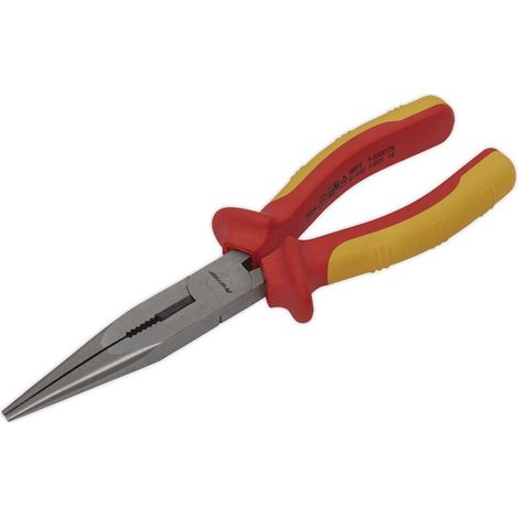 Sealey AK83457 Premier Long Nose Pliers 200mm - VDE Approved (1/2)