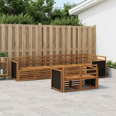 vidaXL Sofagarnituren Massivholz Akazie (1/5)
