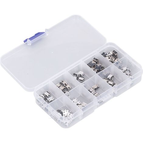 100 connecteurs micro USB femelles pour appareils ménagers (1/5)