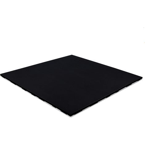 Baldosa deportiva Pure Black - 100x100 cm - 20 mm