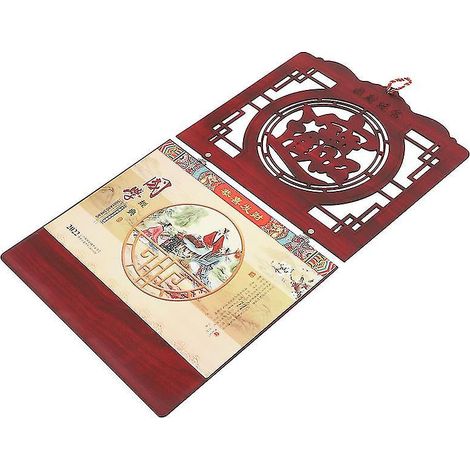 1 chinesischer Kalender für das Homeoffice