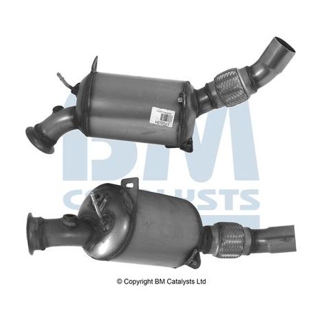 Filtre à particules / à suie, échappement BM Catalysts BM11050H BMW 18307800704