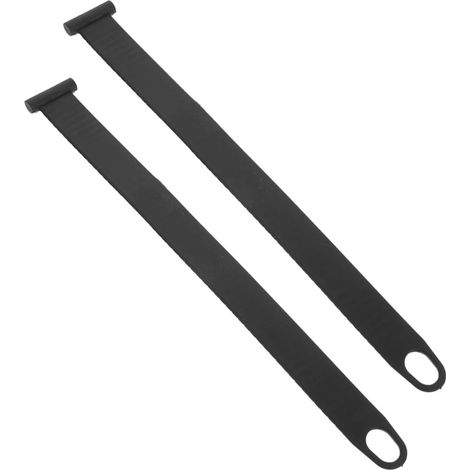 Lot De 2 Sangles Porte Velo en Caoutchouc Sangle De Fixation pour Vélo Multi-Usages Pour Porte-Bagages Atelier Jardin Et Usage Extérieur 26X2X0.8cm (1/5)