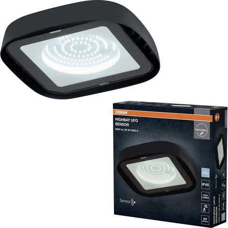 Osram LED-Deckenleuchte Highbay UFO Sensor IP65 80 W kaltweiß (1/3)