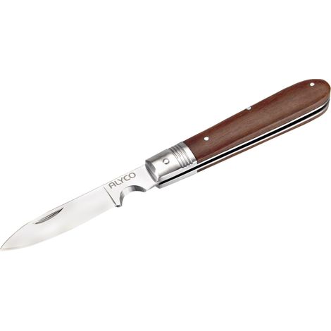 COUTEAU LAME 60 MM MANCHE EN BOIS