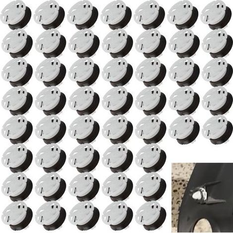 Kaelt - 50 Pcs Clips de Fixation pour Garniture de Porte 7703077476, Clips de Fixation Voiture, Clips Garniture pour Peugeot 308 508, Citroen DS4 C4, Mé-ganne III et Lagunna III (1/5)