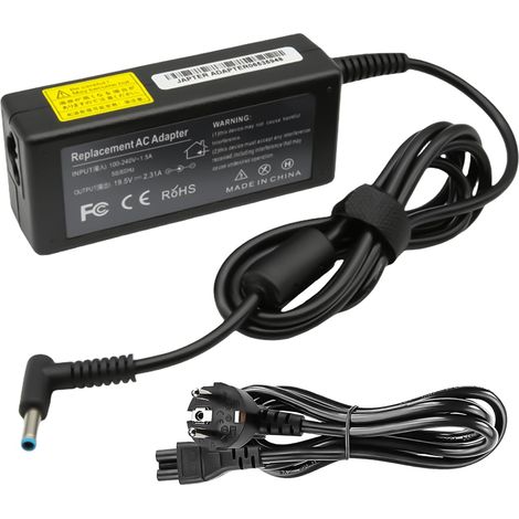 Câble de Charge 45 W pour Ordinateur Portable HP, Adaptateur Secteur 19,5 V 2,31 A, Alimentation Secteur avec boîtier ignifugé résistant à l'usure. (1/5)