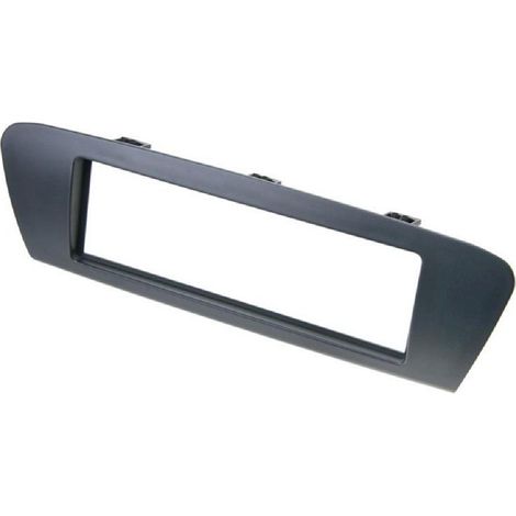Facade autoradio FA171A compatible avec Renault Scenic 09-15 - Gris fonce