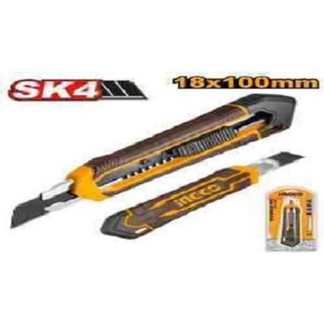 Cutter 179 mm avec lame SK4 - dimension lame 18x100 mm - cassable
