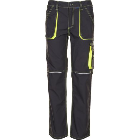 Planam Basalt Neon Bundhose anthrazit/gelb 58 (1/5)