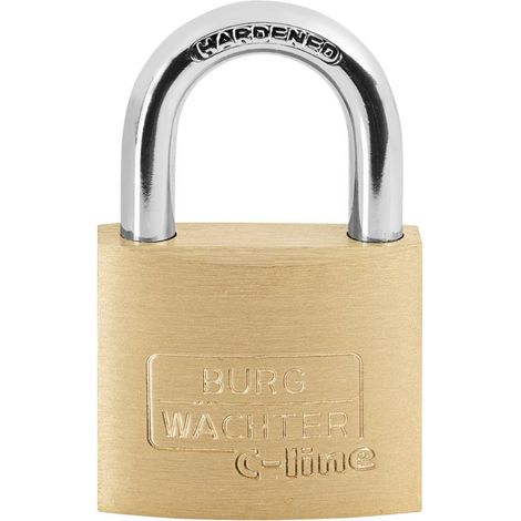 Candado Burg-Wächter 3011 doble cierre acero endurecido